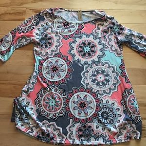 Mandela tunic pocket dress 3XL